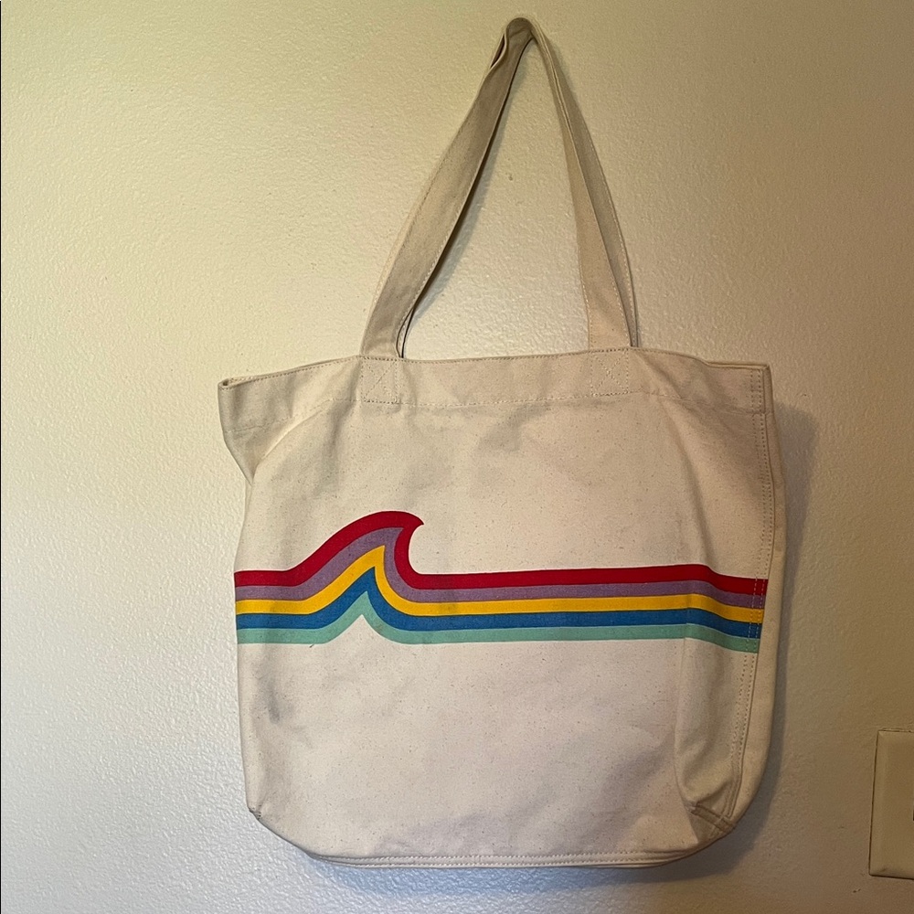 Madewell pride colors tote